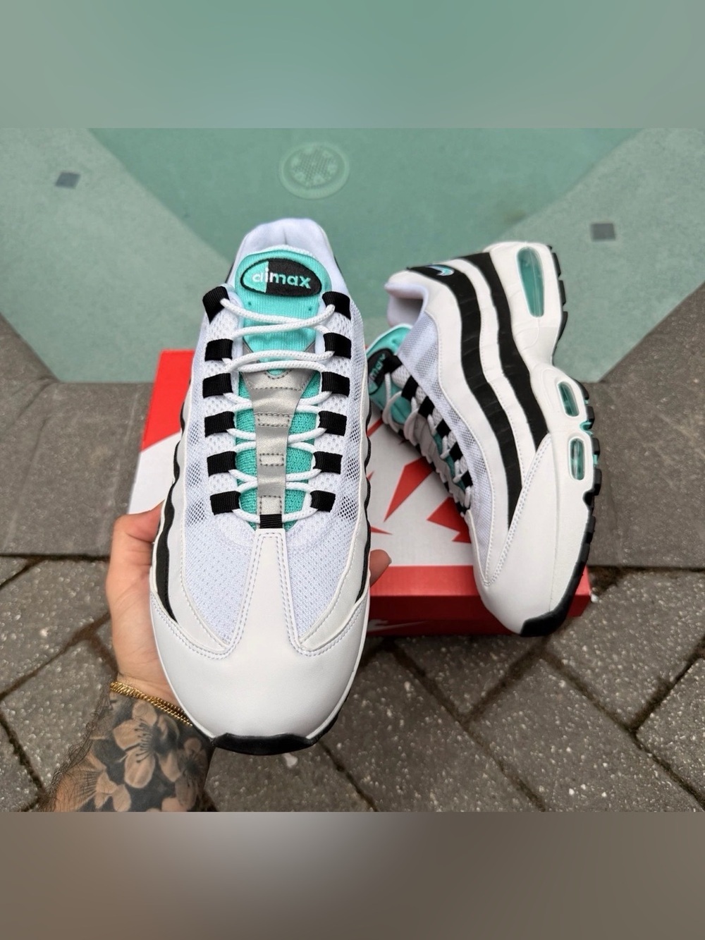 NIKE AIR MAX 95 OG ‘BLACK BORDER’ 2025 | IM7409-100 MENS SIZE 14MEN - Picture 2 of 6